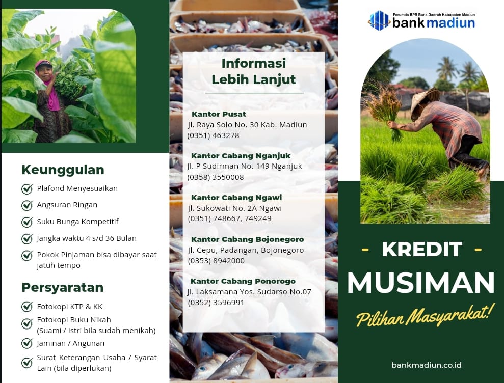 Brosur Kredit Konsumtif Bank Madiun